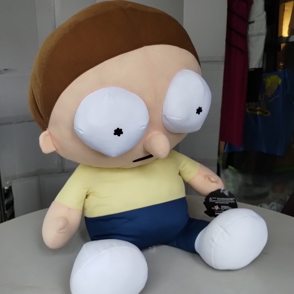 Rick & Morty Toy Factory Adult Swim Morty Plush Toy 20" Fan Merch - Picture 4 of 8